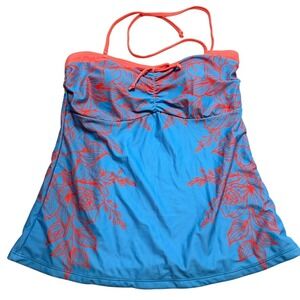 Cromer Resortwear Floral Tankini Top Size 12 Style 75039 NWT Swimwear